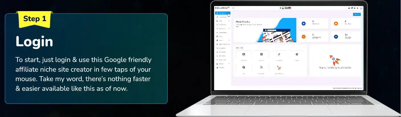 AutoNichePro Step-1